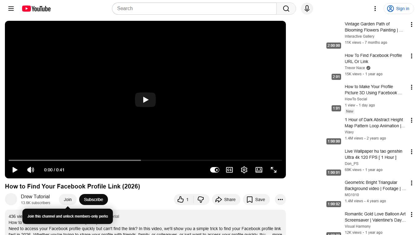 How to Find Your Facebook Profile Link (2026) - YouTube