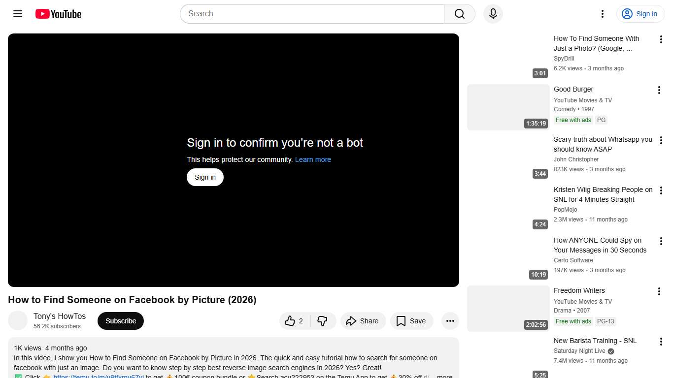 How to Find Someone on Facebook by Picture (2026) - YouTube